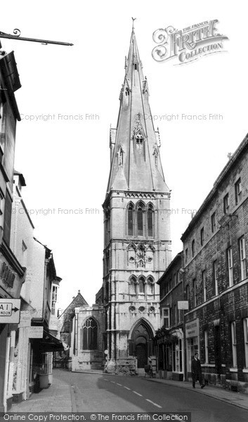 Photo of Stamford, St Mary's Church c.1960