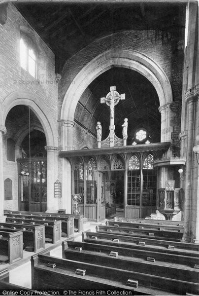 Photo of Stamford, St Mary's Church, Rood Screen 1922