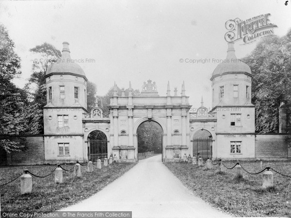 Photo of Stamford, The Bottle Lodges, Burghley Park c.1890