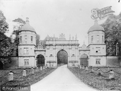The Bottle Lodges, Burghley Park c.1890, Stamford