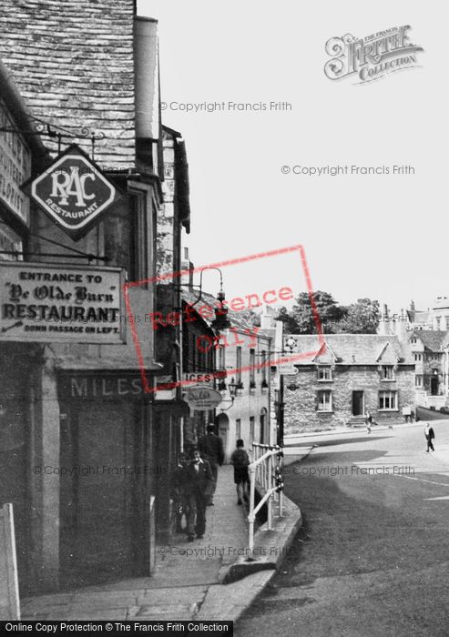 Photo of Stamford, The Old Barn Entrance, St Mary's Street c.1955