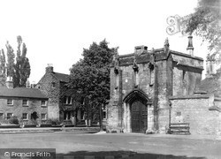 Stamford, the Old Infirmary Gate c1955