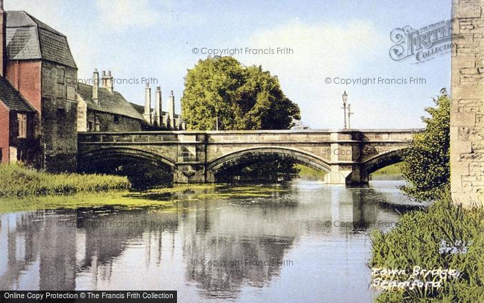 Photo of Stamford, Town Bridge c.1960