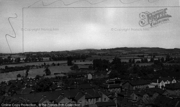 Photo of Stanford Le Hope, Bird's Eye  View Looking West c.1955