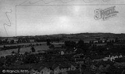 Bird's Eye  View Looking West c.1955, Stanford-Le-Hope