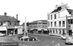 Memorial And The Green c.1965, Stanford-Le-Hope