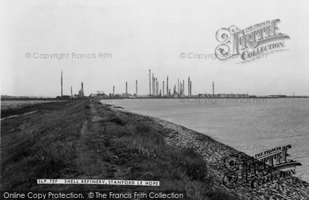 Photo of Stanford Le Hope, Shell Oil Refinery c.1965