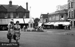 Shoppers At The Green c.1960, Stanford-Le-Hope