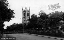 St Margaret's Church From Tavern Hill c.1960, Stanford-Le-Hope