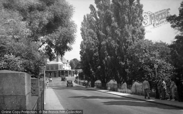 Photo of Stanford Le Hope, Station Road c.1955