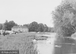 Stanford Hall And The Lake c.1965, Stanford On Avon