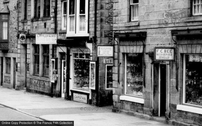 Photo of Stanhope, Front Street, Shops c.1960