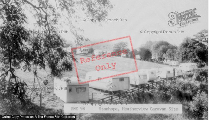 Photo of Stanhope, Heatherview Caravan Site c.1960
