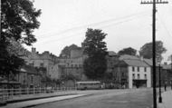 Market Place And Castle c.1955, Stanhope