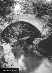 Old Roman Bridge c.1955, Stanhope