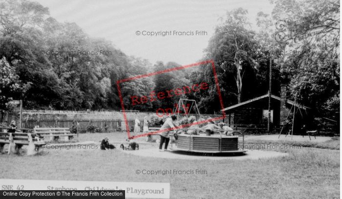 Photo of Stanhope, The Children's Playground c.1955