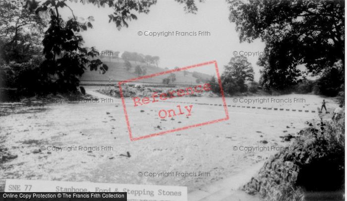 Photo of Stanhope, The Ford And Stepping Stones c.1960