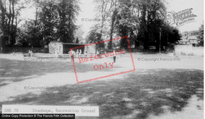 Photo of Stanhope, The Recreation Ground c.1960