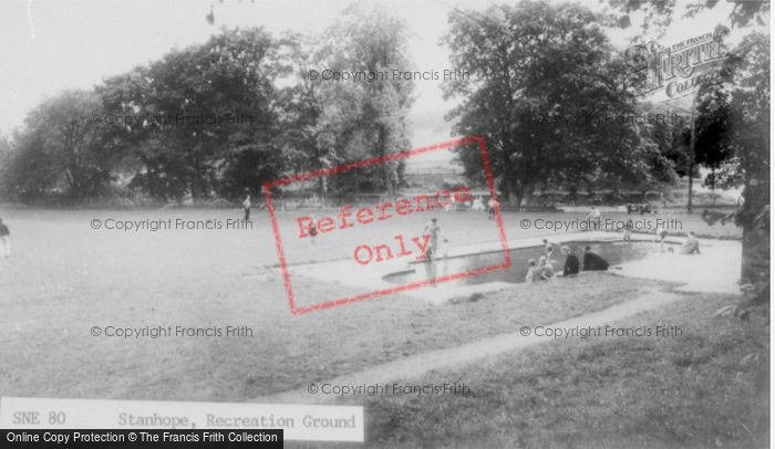 Photo of Stanhope, The Recreation Ground c.1960