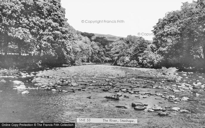Photo of Stanhope, The River c.1960