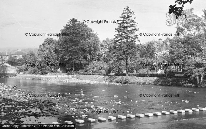 Photo of Stanhope, The Stepping Stones And Ford c.1955