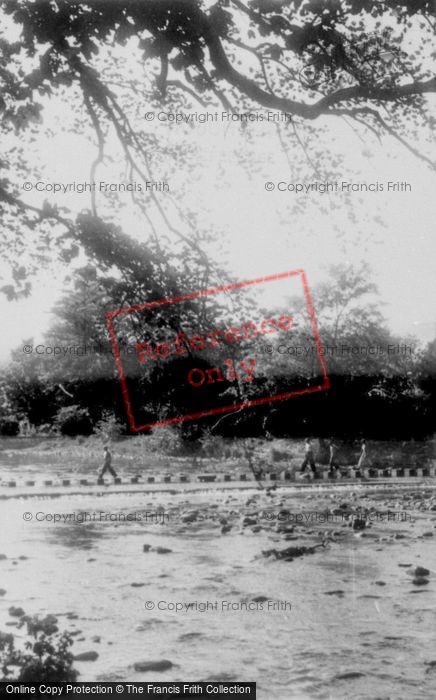 Photo of Stanhope, The Stepping Stones c.1955