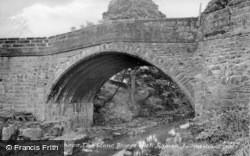 The Stone Bridge (Roman Foundations) c.1955, Stanhope
