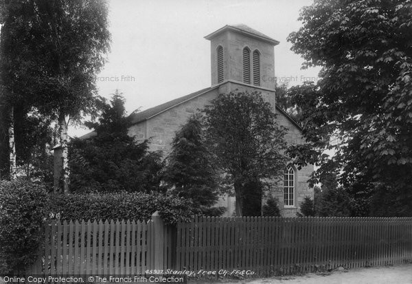 Photo of Stanley, Free Church 1900