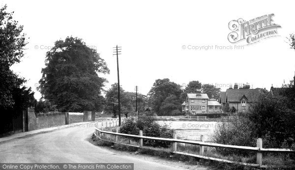 Photo of Stanmore, Pump Pond, Wood Lane c.1955
