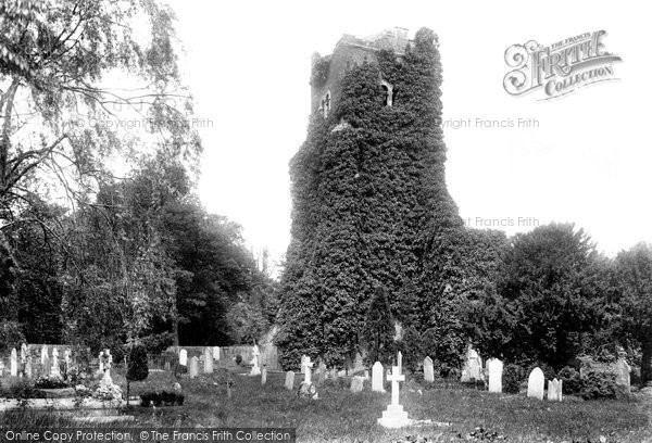 Photo of Stanmore, Ruins Of Old Church, Uxbridge Road 1906