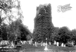 Ruins Of Old Church, Uxbridge Road 1906, Stanmore