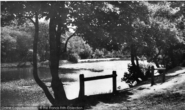 Photo of Stanmore, Spring Pond c.1955