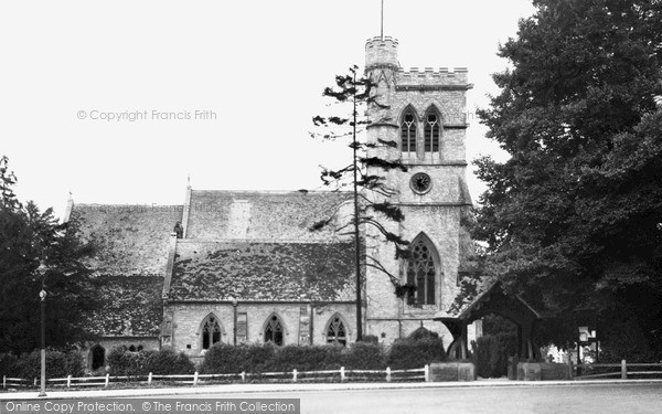 Photo of Stanmore, St John's Church c.1955