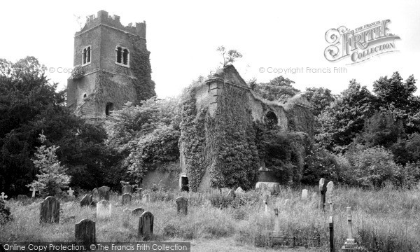Photo of Stanmore, The Old Church, Uxbridge Road c.1965