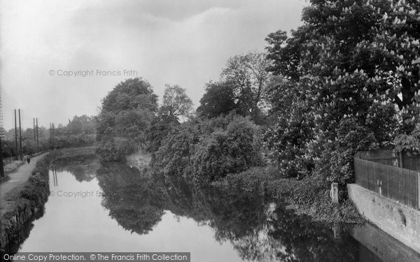 Photo of Stanstead Abbotts, River From Bridge 1929