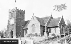 St Andrew's Church c.1960, Stanstead Abbotts