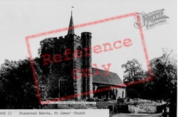 St James' Church c.1960, Stanstead Abbotts