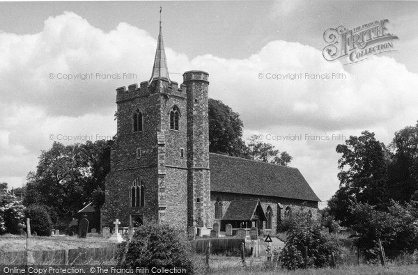 Photo of Stanstead Abbotts, St James's Church c.1955