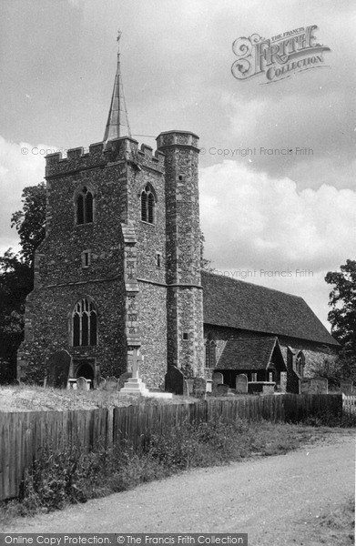 Photo of Stanstead Abbotts, St James's Church c.1955
