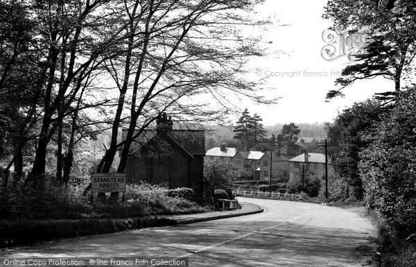 Photo of Stanstead Abbotts, View From Cats Hill c.1960