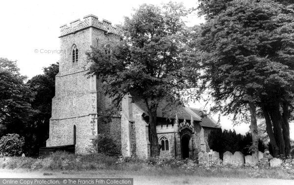 Photo of Stanstead, St James' Church c.1965
