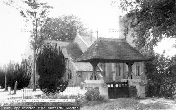 Photo of Stanstead, The Church c.1965