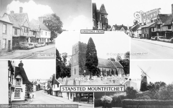 Photo of Stansted Mountfitchet, Composite c.1960