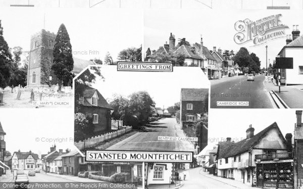Photo of Stansted Mountfitchet, Composite c.1965