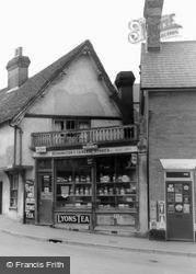Herrington's General Stores c.1965, Stansted Mountfitchet