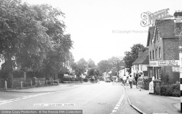 Photo of Stansted Mountfitchet, Silver Street c.1965