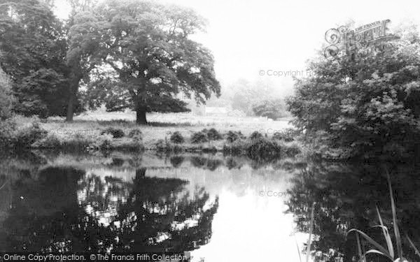 Photo of Stansted Mountfitchet, The Lake, Stansted Hall c.1965