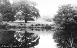 The Lake, Stansted Hall c.1965, Stansted Mountfitchet