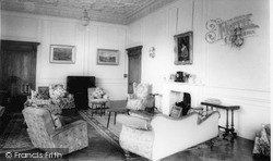 The Lounge, Stansted Hall c.1965, Stansted Mountfitchet
