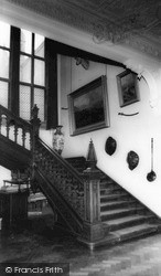 The Staircase, Stansted Hall c.1965, Stansted Mountfitchet